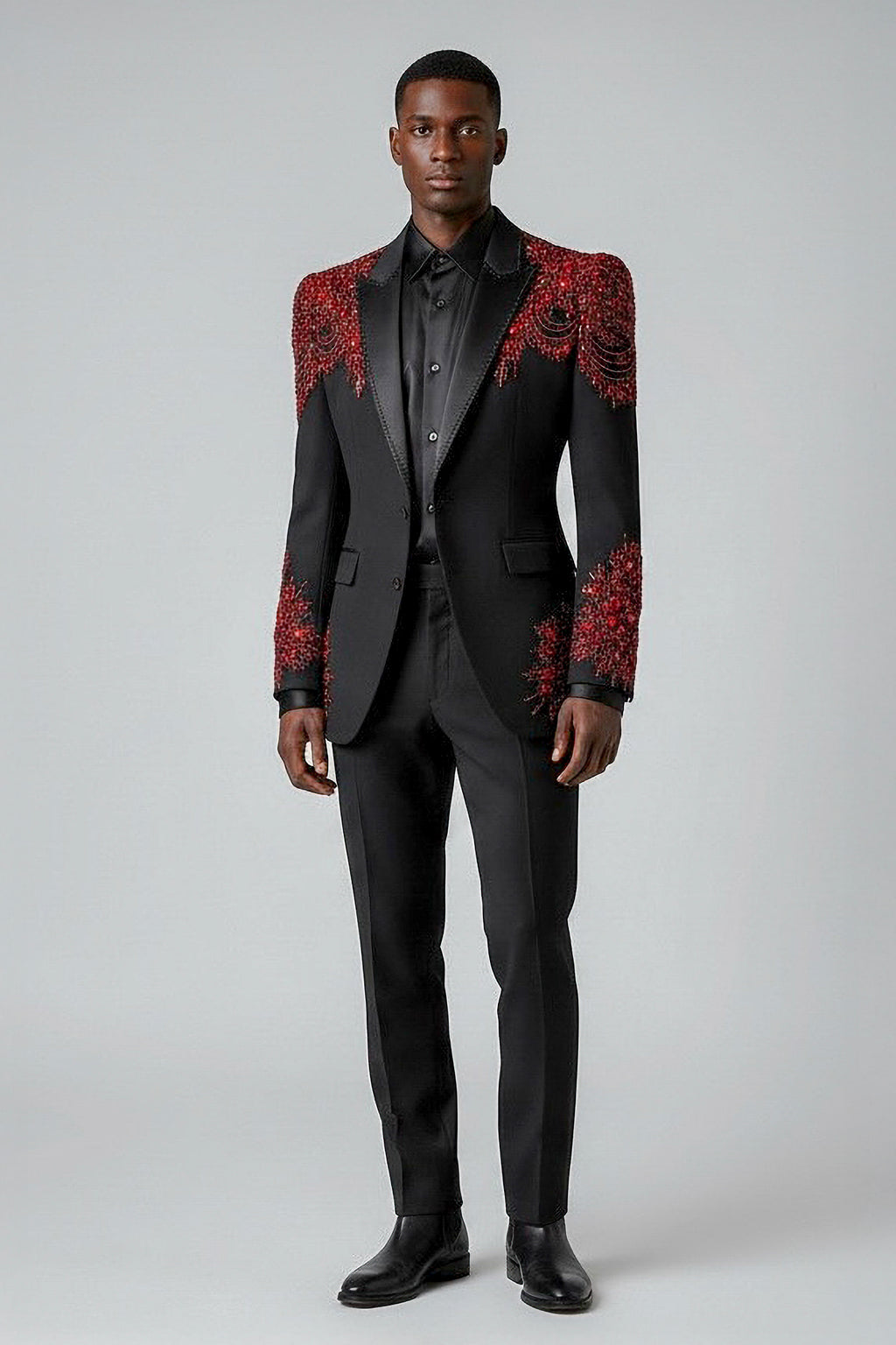 High-Fashion Embroidered Dress Jacket