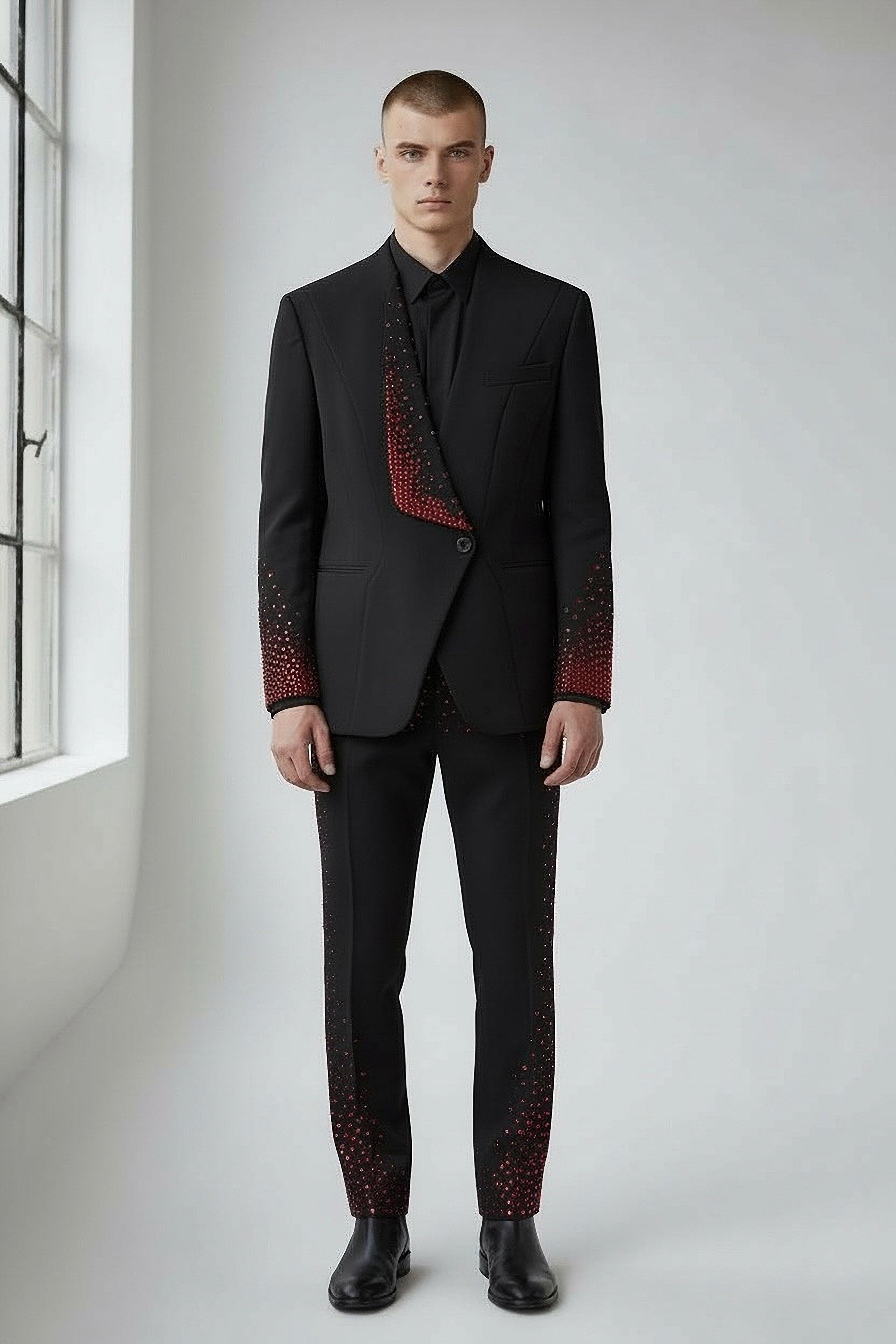 Asymmetrical Luxury Jacket