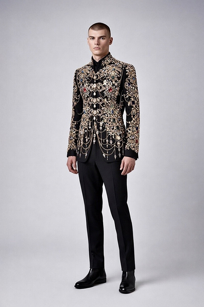 Couture High Fashion Dress Jacket