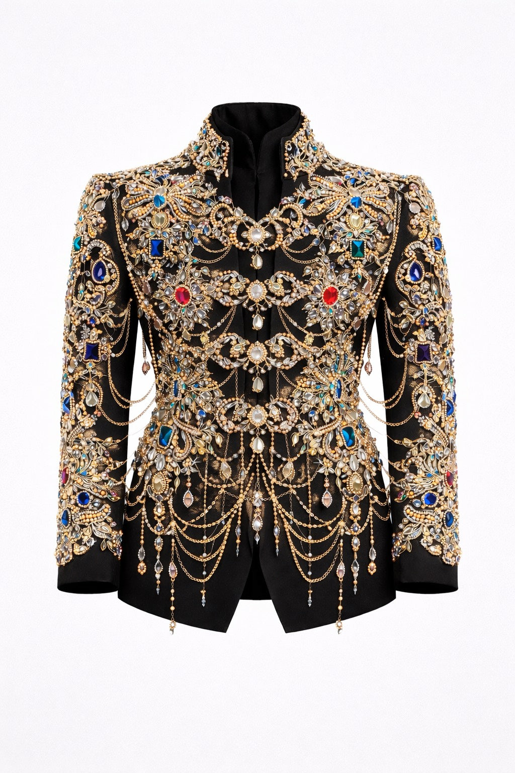 Couture High Fashion Dress Jacket