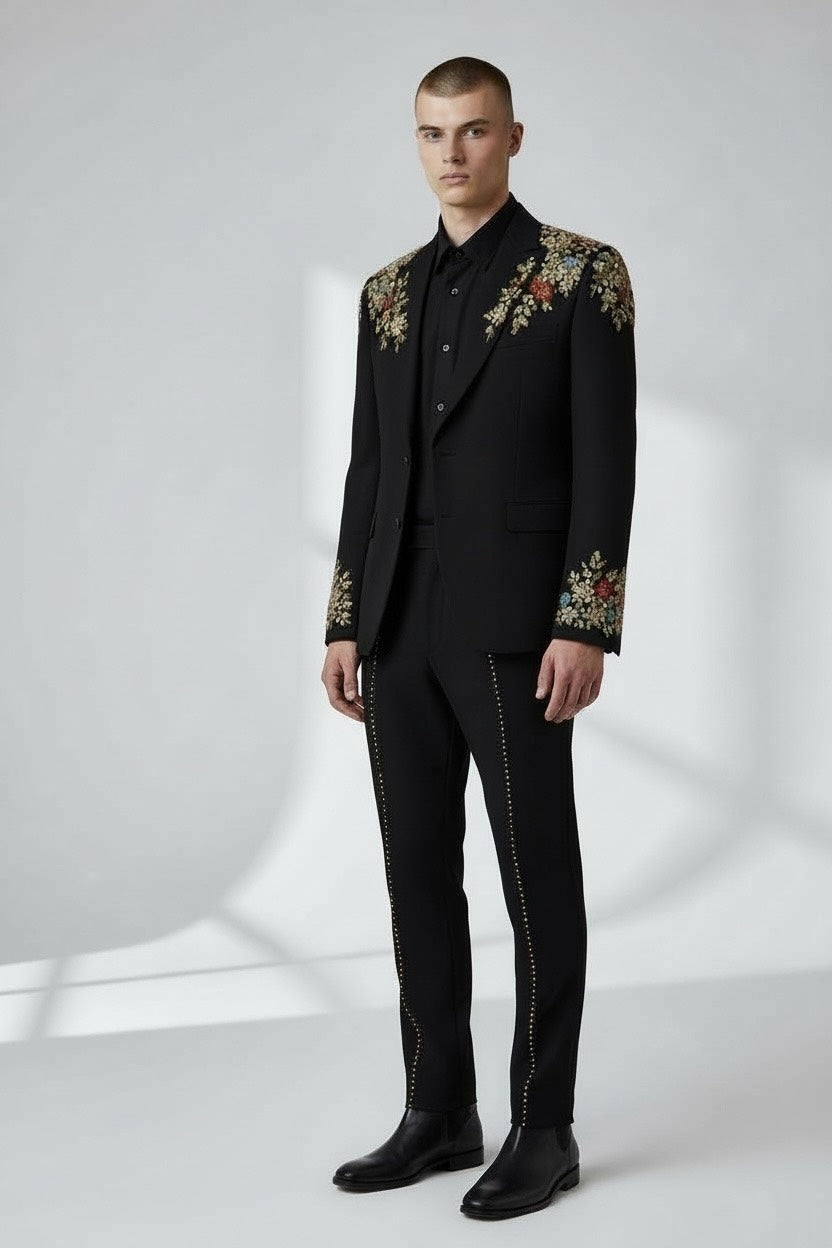 Embroidered Dress Jacket