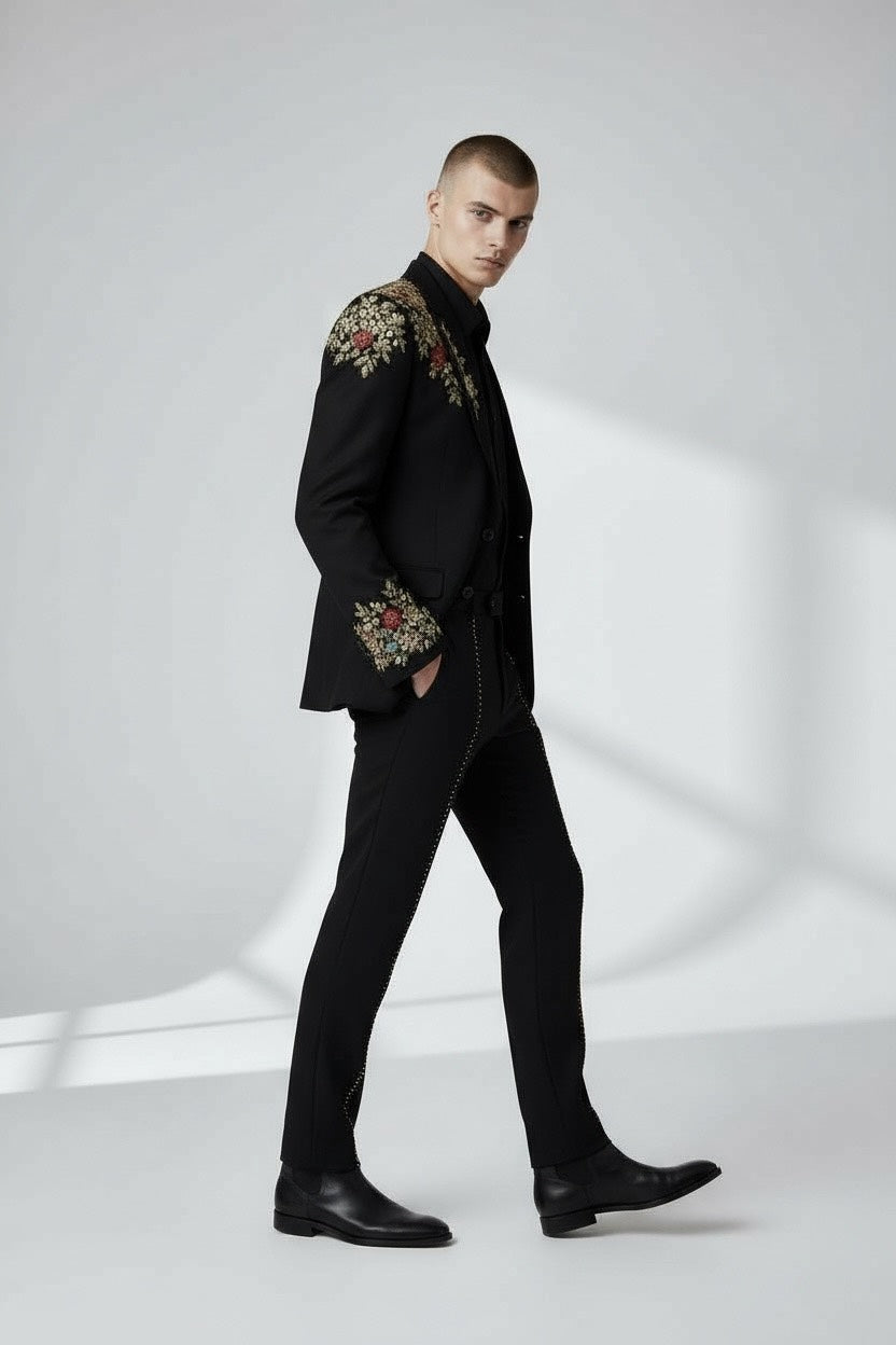 Embroidered Dress Jacket