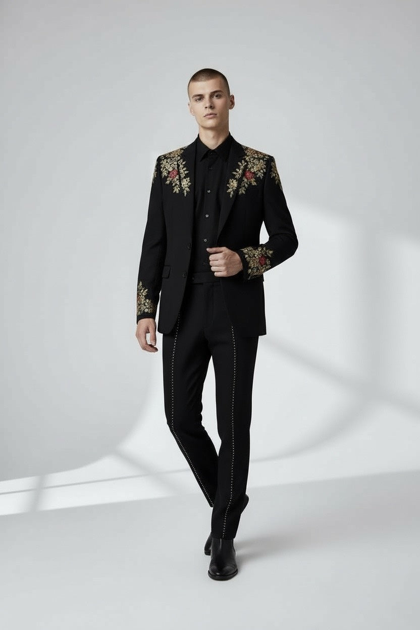 Embroidered Dress Jacket