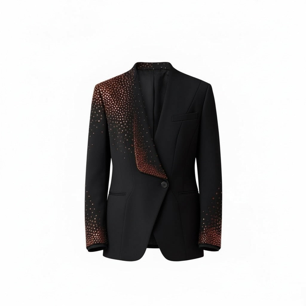 Asymmetrical Luxury Jacket