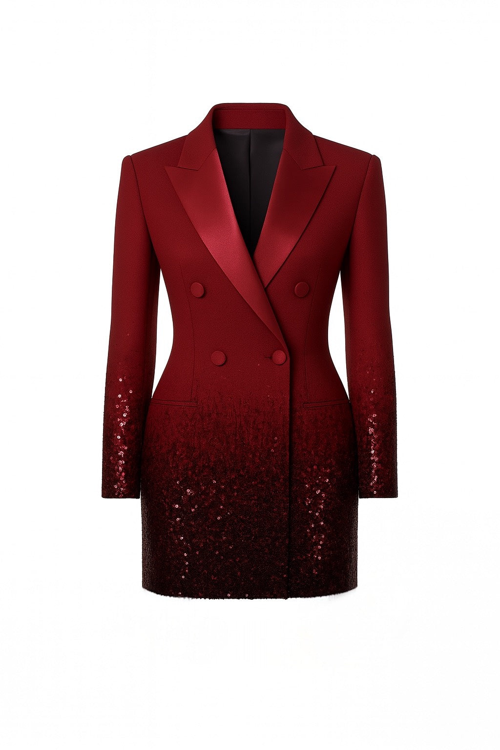 Ombre Dress Luxury Jacket